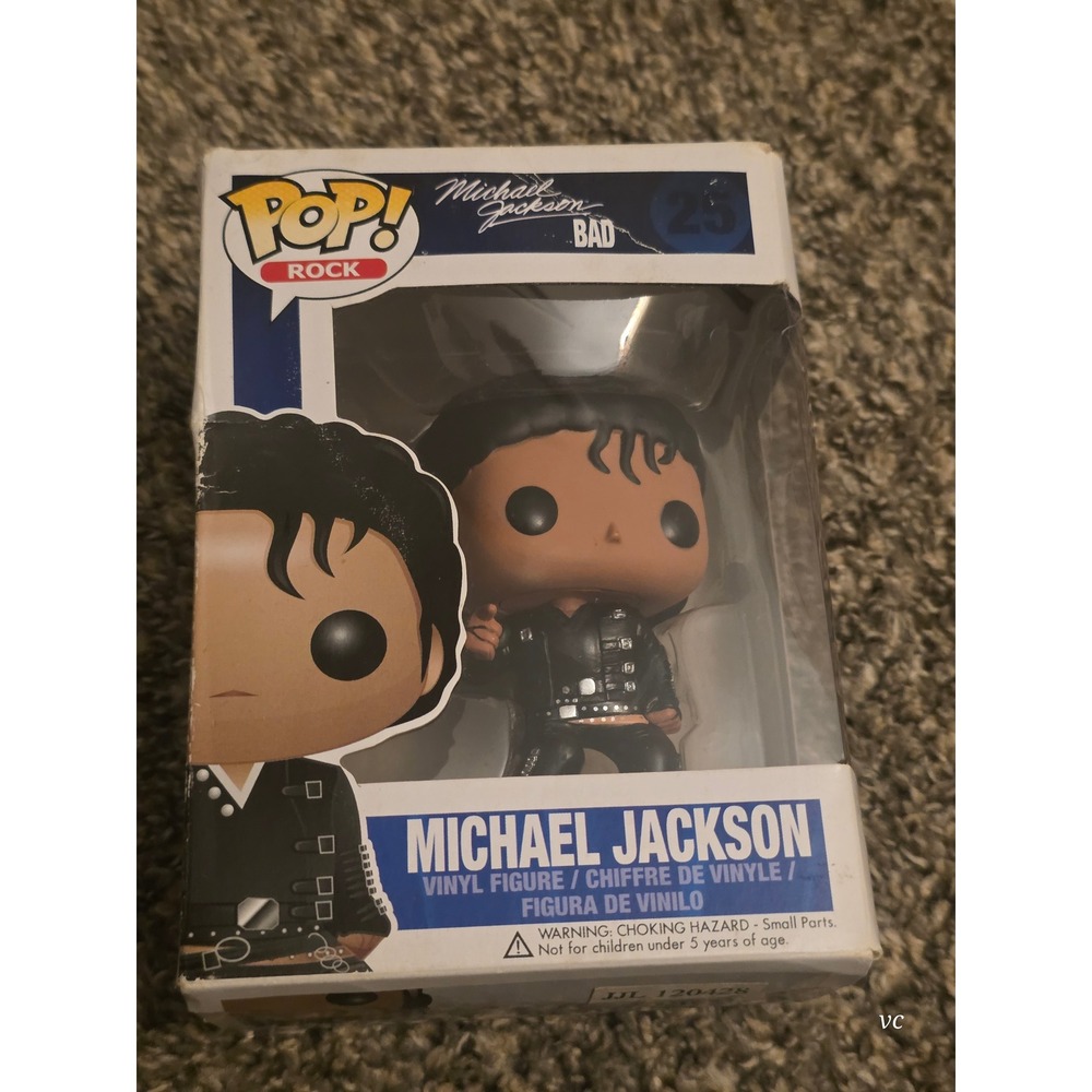 Funko Pop! Rocks: Michael Jackson (Bad) #25 – Vaulted/Retired